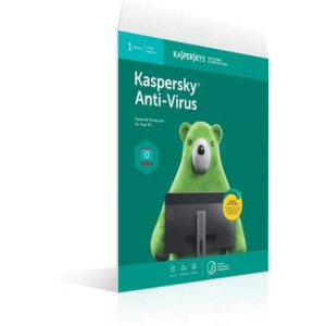 Kaspersky Anti-virus 1 User 1 Year  (CD/DVD)